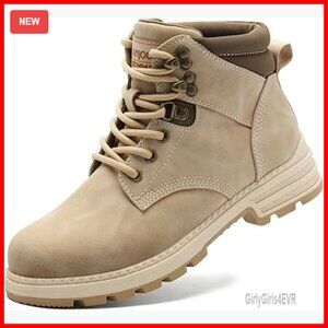 Women's Ankle Boots Non-Slip Lace Up Hiking Winter Shoes